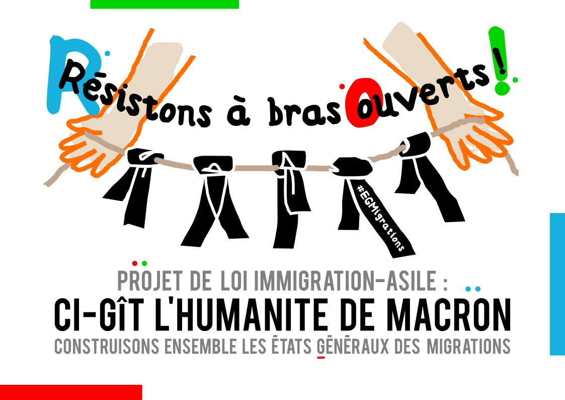 LDH_Fr's tweet photo. 📌Les organisations membres des Etats généraux des migrations #EGMigration se mobilisent contre la #LoiAsileImmigration et vous donnent RDV les 14, 15, 16 et 19 avril soyons NOMBREUX! 
➤En savoir+ https://t.co/5s6pt7m8kI
➤Retrouvez ttes les mobilisations https://t.co/wr2JPUJiQm https://t.co/l2f3A6q1MQ