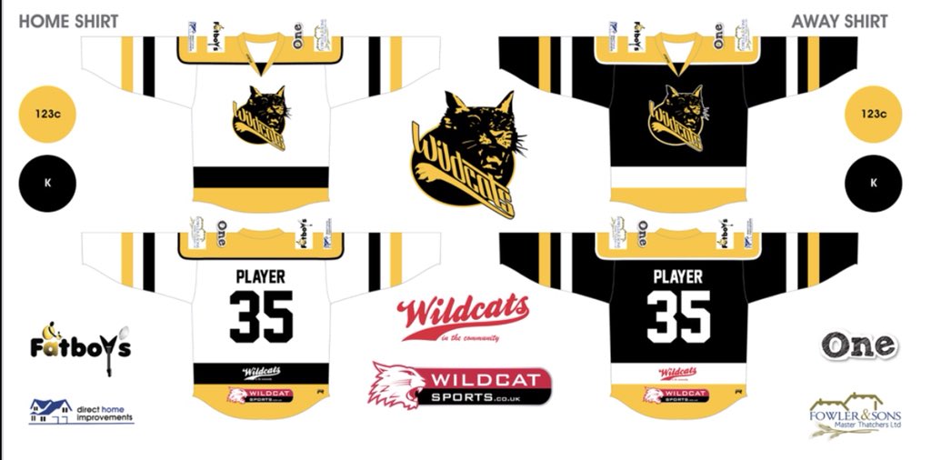 WildcatsRec's tweet photo. Hi and welcome to the swindon rec Wildcats twitter page, let’s start are first tweet off with our 2017/18 team jerseys #blackandyellow #recwildcats https://t.co/0X6CgzCMDB