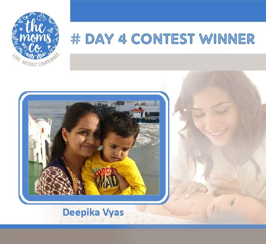 ruchitarambles's tweet photo. #ContestAlert with The Moms Co. @themomsco
Winner for DAY 4 is Deepika Vyas @DeepikaVyas16 from our Twitter page! โค๏ธ
Congratulations! Stay tuned moms, day 5 #contest is coming up in just a moment ๐
#NatureInToxinsOut #LoveWithoutCompromise https://t.co/07eWWav1qR