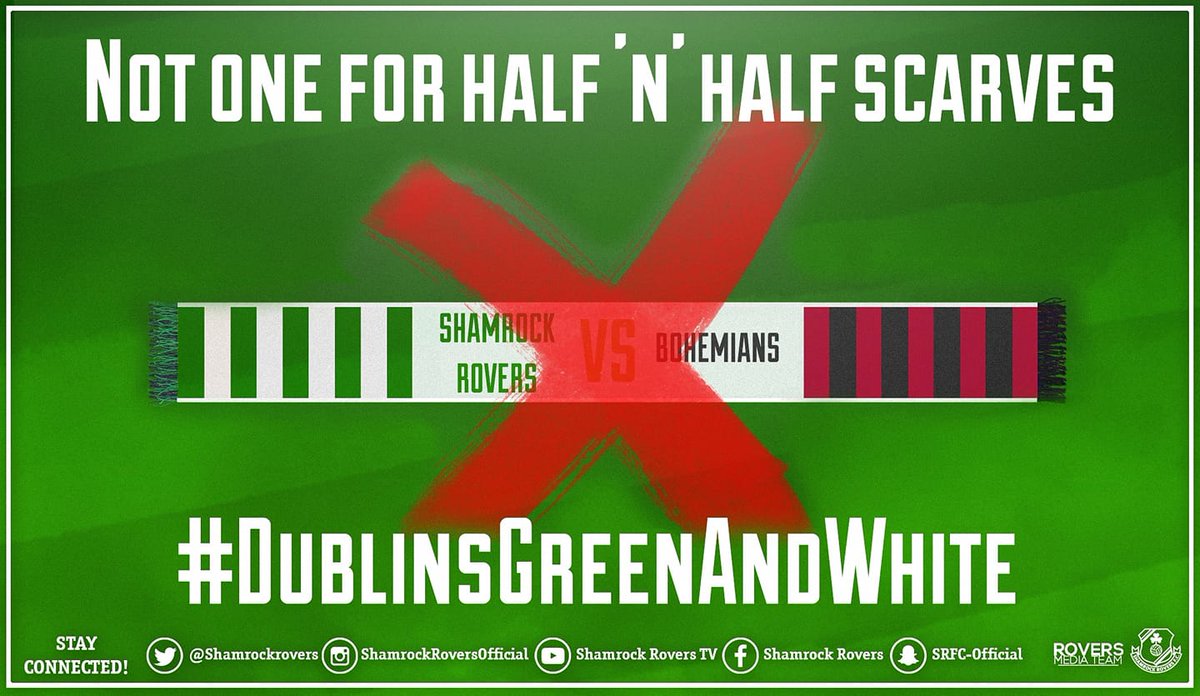 ShamrockRovers's tweet photo. Beat the queues and buy your big match tickets online here https://t.co/HBJUaPm3tt
#DublinDerby #MustSeeMatch #DoYourselfAFavour https://t.co/DVUjHWyPVV