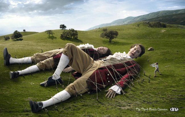 Coloribus's tweet image. #AdMirror: Gulliver’s Travels by @TBWA_HELSINKI 
bit.ly/2EAltrB