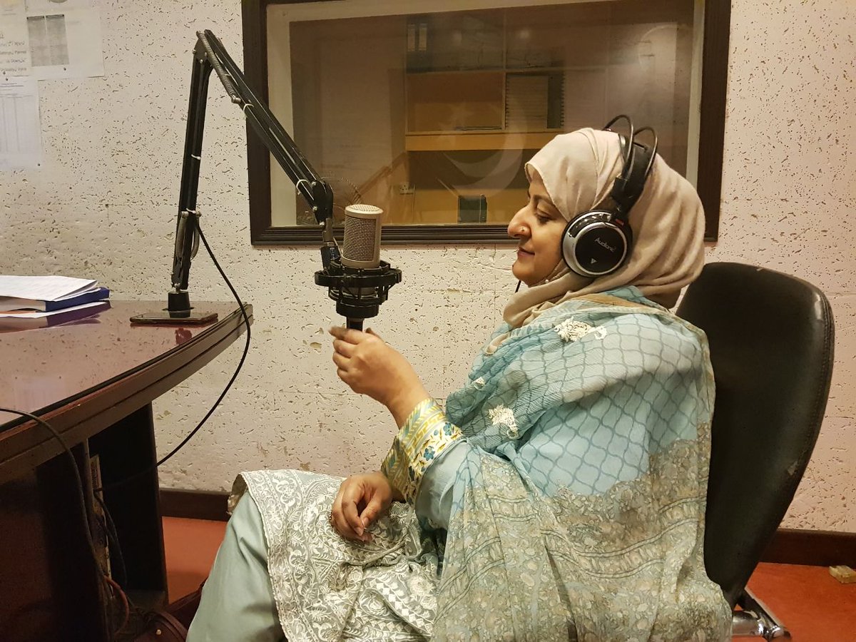 wrapakistan's tweet photo. @AsmaDastgir  at FM 97 on #WhatWomenWant  campaign  @WRAglobal @fluyiga @tweetsteph @1000Days @PMNCH @UN_Women @Jhpiego @SUNCSAPak https://t.co/Er5AWOS2yl