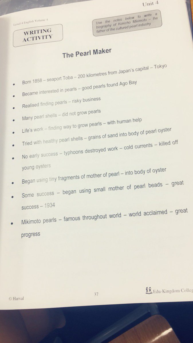 A great writing task for year 4 students. #biography #acuedu_p