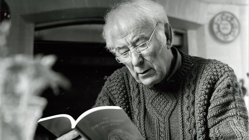 \If you have the words, there\s always a chance that you\ll find the way.\

Happy Birthday Seamus Heaney 