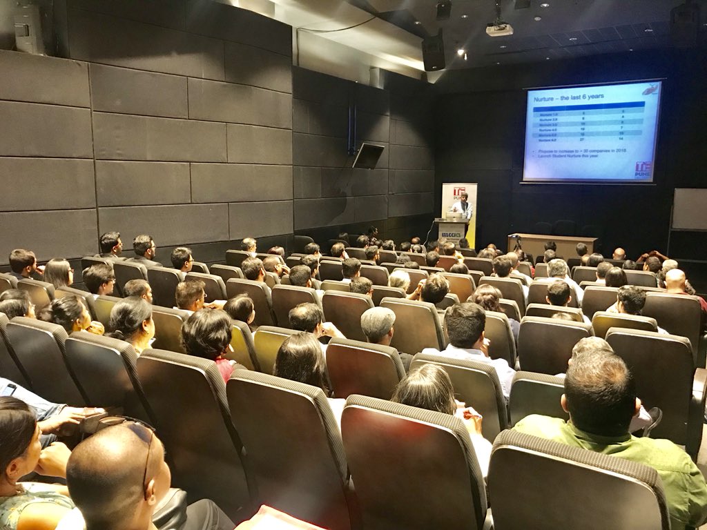 mandarjoshi32's tweet photo. Full house at the @TiEPune Nurture 6.0 Graduation Ceremony. 14 Mentee companies are graduating today.. #Entrepreneurs #Startups https://t.co/18A45Nsujy