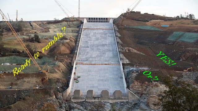 TheFox017's tweet photo. #Oroville, #OrovilleDam, #OrovilleDamSpillway #heavyRain

Storm May Push Oroville Dam Spillway Into Service This Weekend https://t.co/FqQfPgWw11