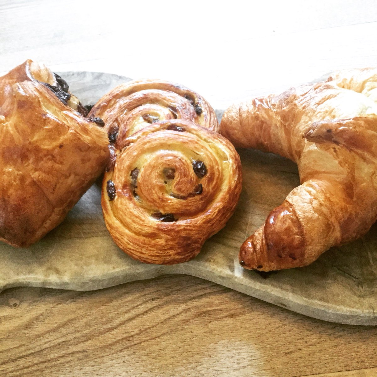 LivingPretty1's tweet photo. Who’s excited about our 1st brunch this Sunday...?
We are! 
Especially after sampling some croissant this morning which we will be serving freshly baked from the oven. 
Don’t forget you can still book a table by call 01458 253357. https://t.co/d6MkHUHhgU