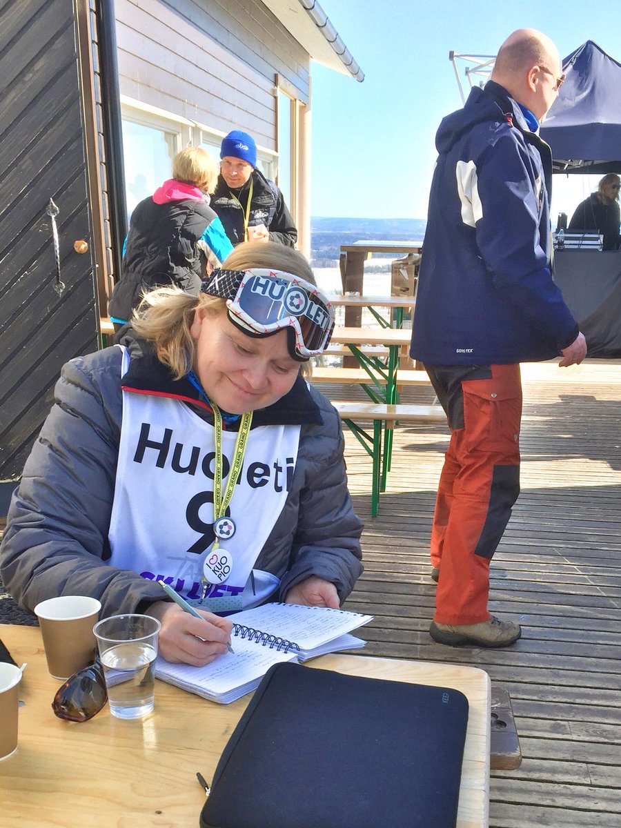 HuoletiApp's tweet photo. Our final pitch will be made of diamonds! Next the most amazing startups get roasted by judges in front of a live audience. #TahkoSLP 2018 winner will ski down with 10 000 euros grand prize. #startups #health18 https://t.co/ZdwcYaUpva
