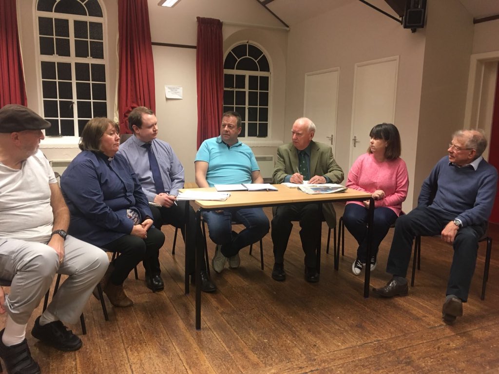 Kiwikim78's tweet photo. Here's a sneak peak of our wonderful cast in action for the Vicar of Dibley! If you haven't got your tickets yet, we still have some to sell! Why not be the first to see it and come on our opening night?! Show runs from 25th - 28th April! 🎭 Xx https://t.co/HcO0QO1dkg