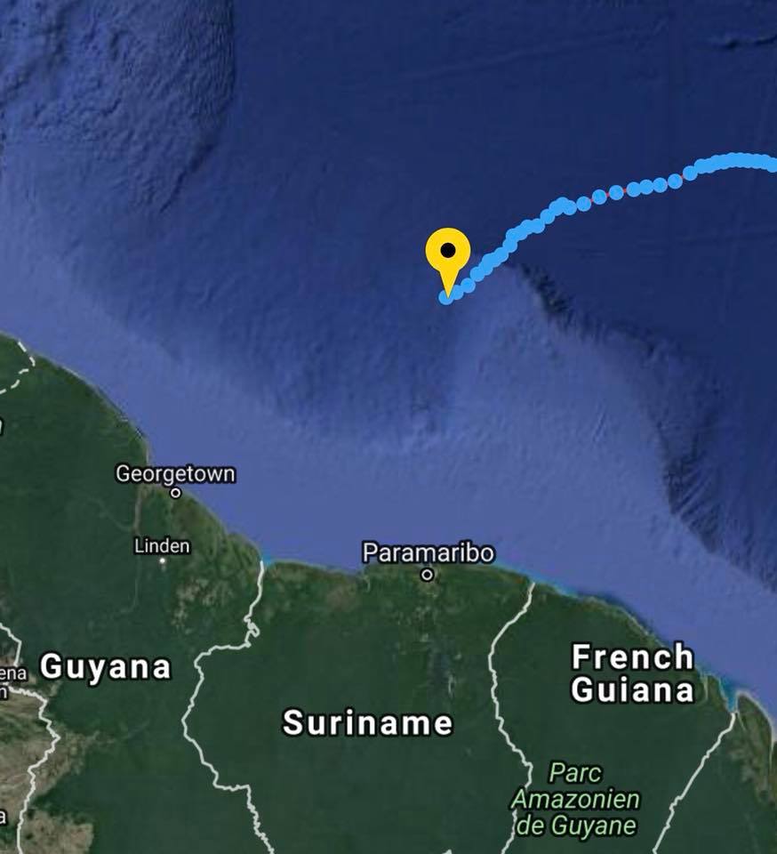 caja_clicks's tweet photo. ¿Recordáis el barco de Playmobil® que estos chicos de Escocia lanzaron al agua con un GPS? ¡Pues va a tocar tierra en Guyana! 🇬🇾

Si alguno de nuestros amigos es de allí (cerca de Georgestown) y quiere ayudarles, le pedimos que se ponga en contacto aquí: https://t.co/zp4M94nahJ https://t.co/sJNN5OQZ0P