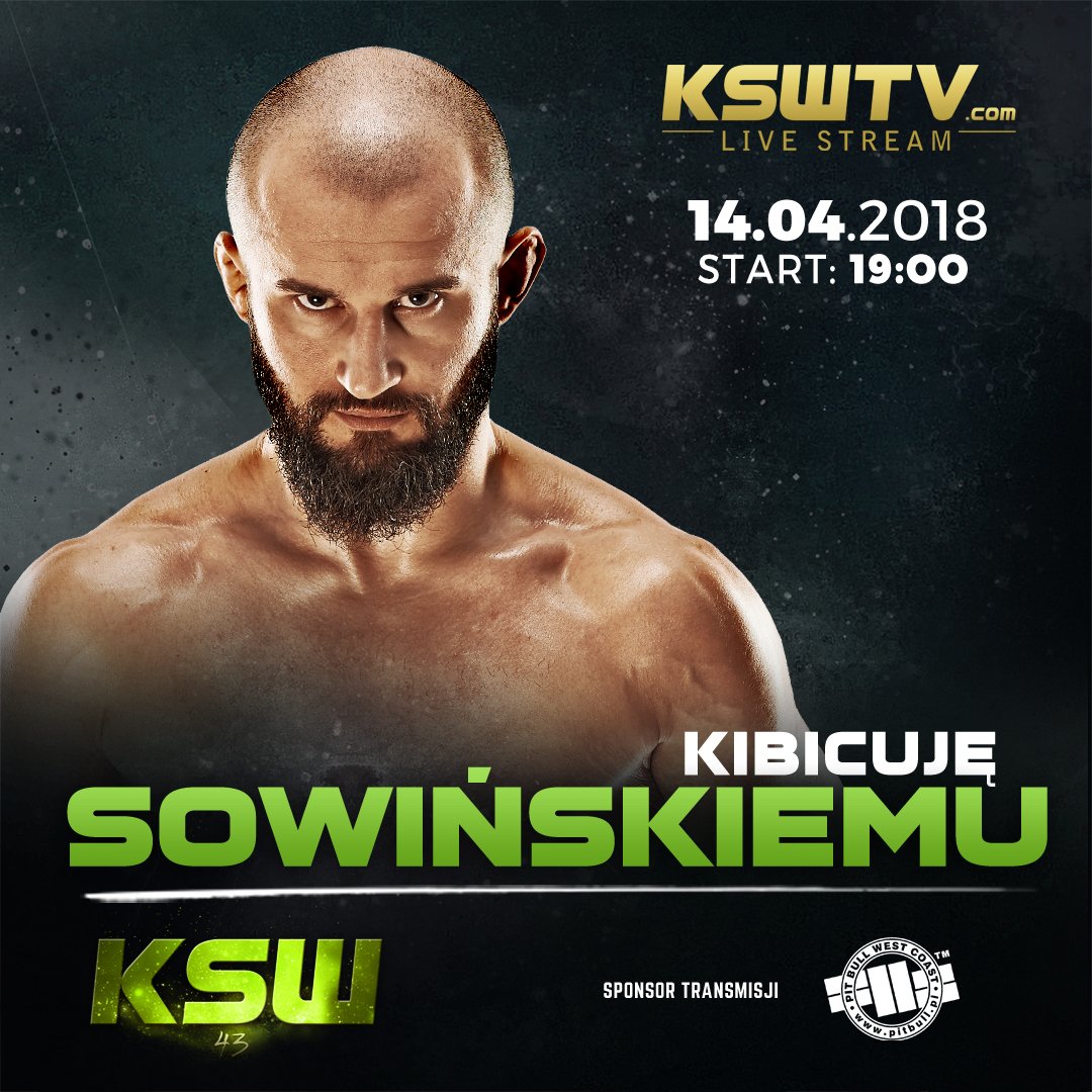 KSW_MMA's tweet photo. "Kornik" 🇵🇱 liczy na wsparcie na Śląsku i w całej Polsce. Dostanie od Was trochę RT 🔄🔄🔄?

#KSW43 na żywo
➡️ Polsat
➡️ https://t.co/P3HqdhnBOS
➡️ Polsat Sport
➡️ Polsat Sport Fight
➡️ https://t.co/3VwSLJUxZ3 https://t.co/PemBZ6cFtI
