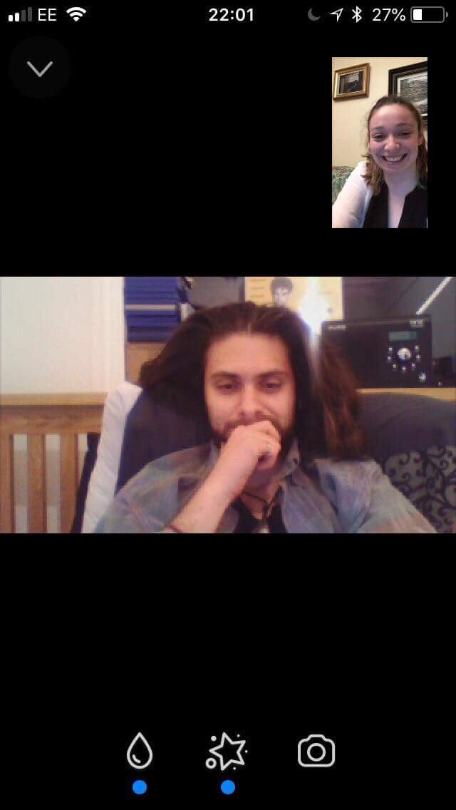 BrassBudgie's tweet image. The wonderful Ann Bailey and Jens Newton working on their new exciting project: The Game. Watch this space!