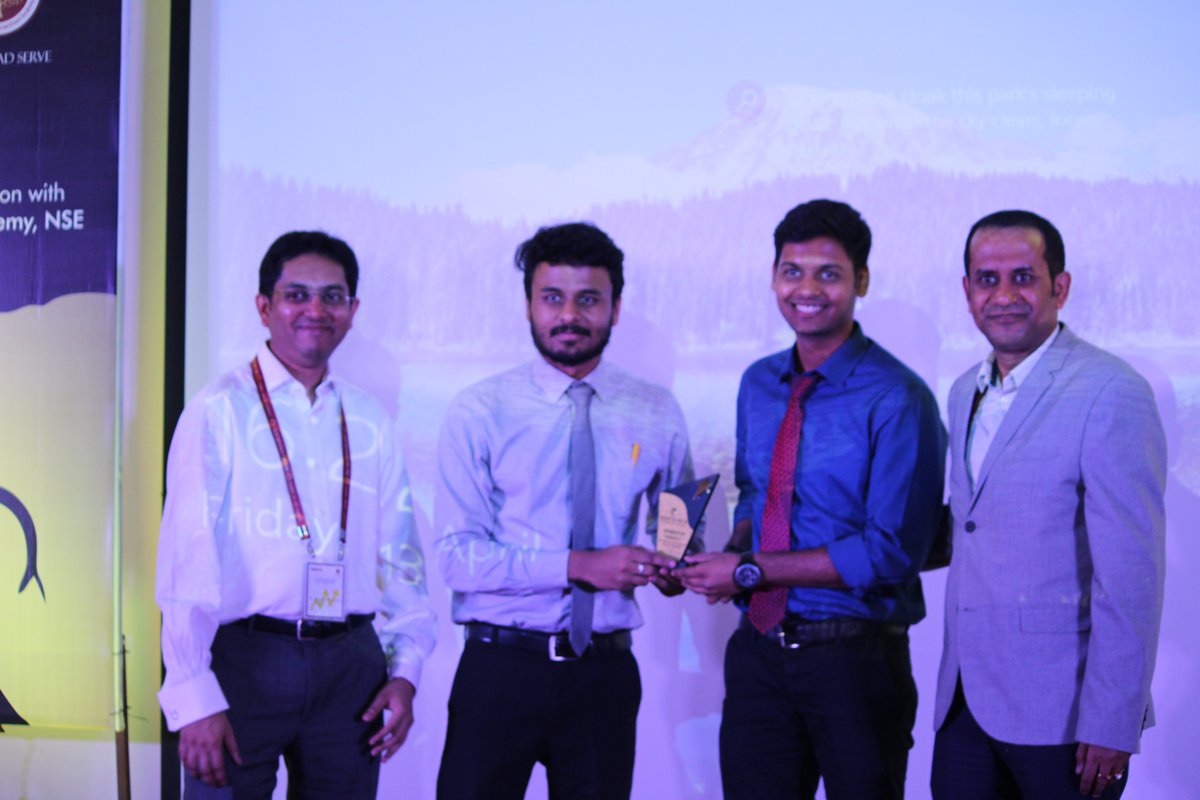InvestellarSSU's tweet photo. The winners for Winvest were Nihal Bhardwaj and Varun Kothari from NLUO.
#Investellar2k18
#InvestellarSSU 
#theplacewherethebullsmeetthebears https://t.co/UgyxRw5Mwt