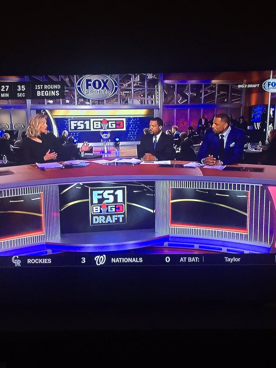 scotthferris's tweet photo. Was bummed I couldn't find coverage of Ohtani's start over in Singapore but don't worry, the Big3 Draft is on... #priorities https://t.co/VWBdstbOme