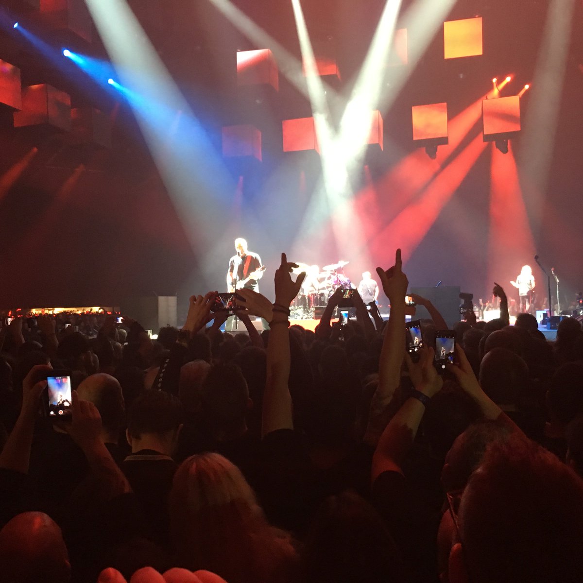 ScanNeuroradBE's tweet photo. Our lab enjoying some brain rewarding practices @Metallica concert  in Geneva! #MetInGeneva #Metallica https://t.co/A1FFHmUgGl