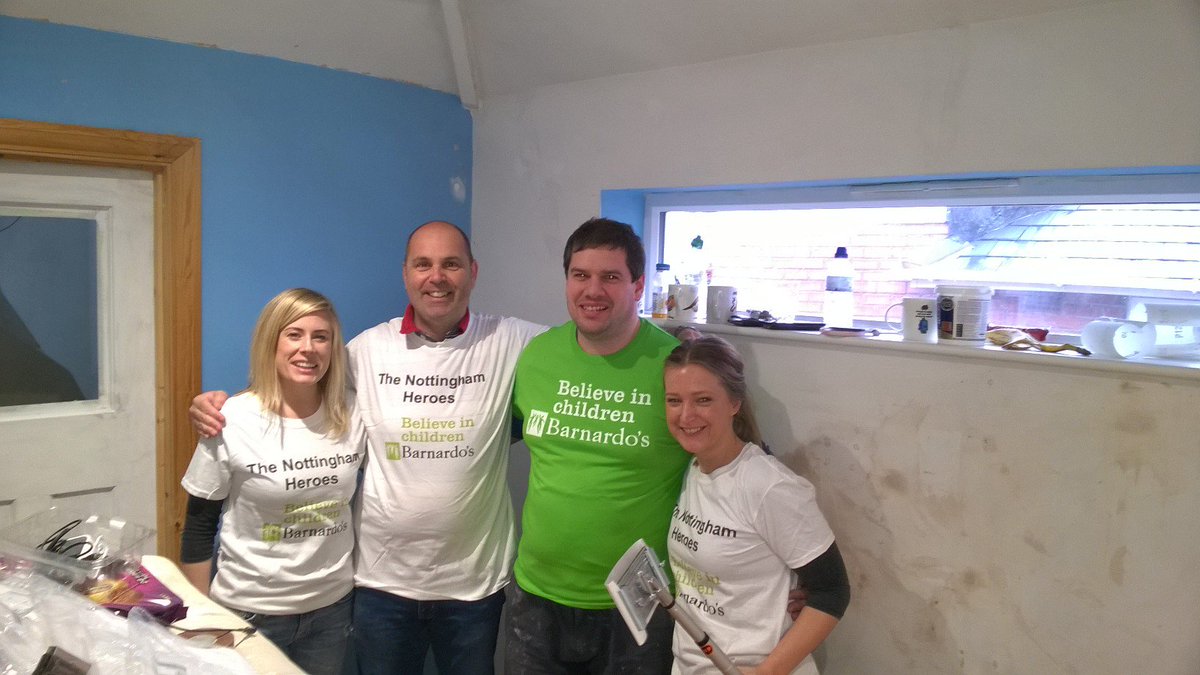 kierconstruct's tweet photo. #kiernotts are happy to be supporting #Barnardos Butterfly Project once more to give this bedroom a make over. Well done everyone. https://t.co/ljqKUUovyb
