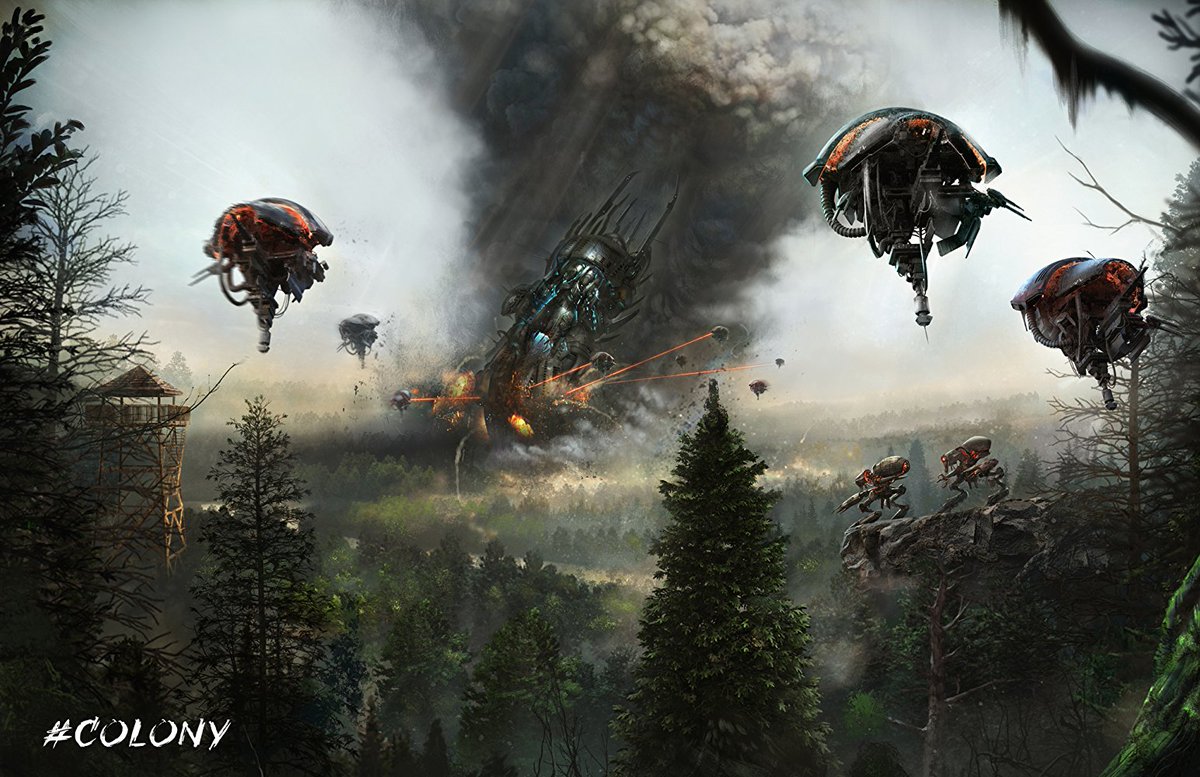 DystopianDiner's tweet photo. #DystopianDiner Daily Special – Colony (2016- ) #tvshows #dystopian #scifi #action #adventure #drama #Netflix https://t.co/ehdjfFVMli