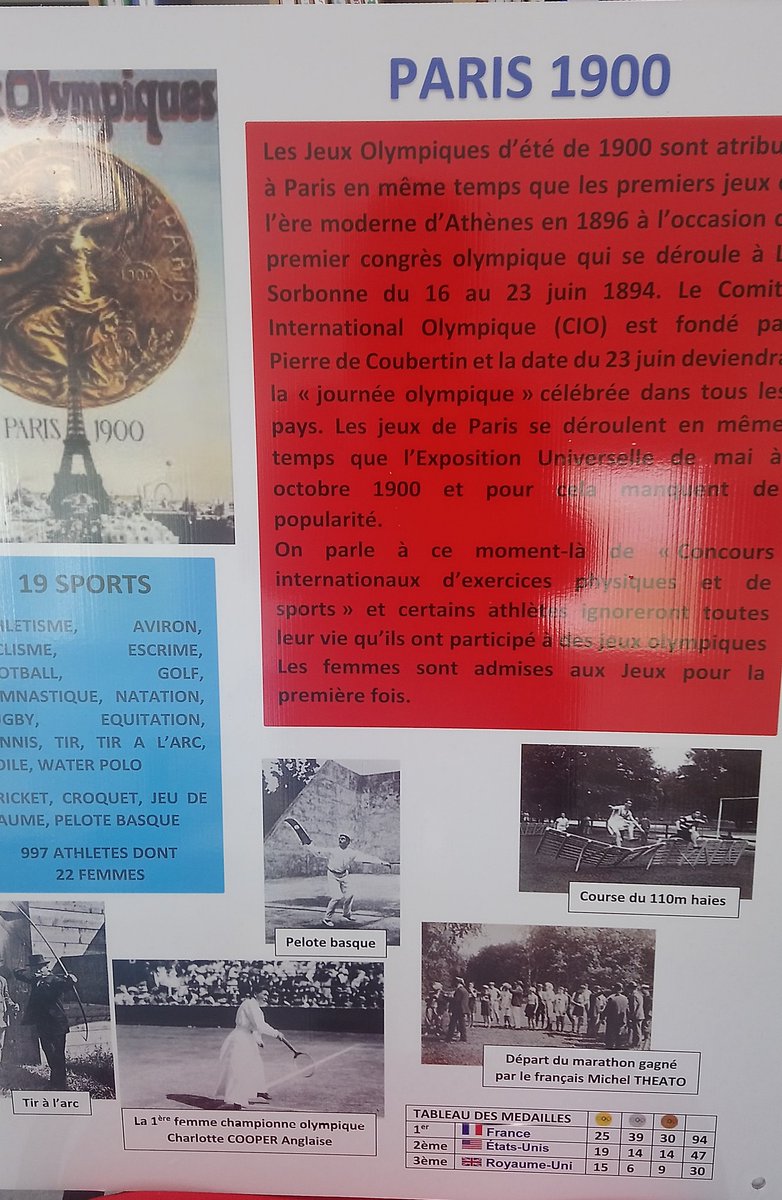 unss_93's tweet photo. 1/Suite expo JOP @UNSS93 pour sensibiliser les élèves et accompagner le @RelaisDu93. Les jeux olympiques en France depuis 1900 @seinesaintdenis @inssd93 @unss #PARIS2024 https://t.co/ui3RltjHdJ