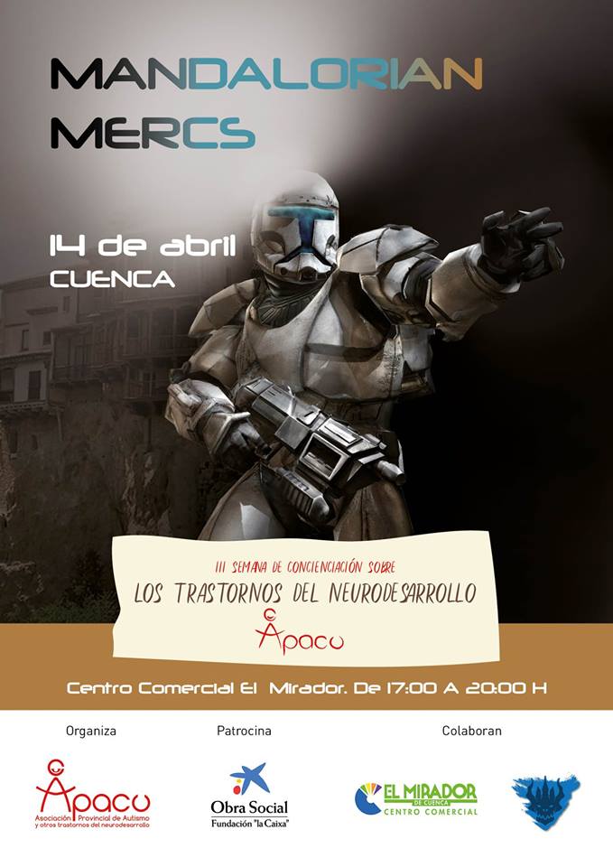 III Semana de Concienciación sobre los trastornos del neurodesarrollo.   Desde el viernes 13 de abril hasta el sábado 21 de abril de 2018, <a href="/ApacuCuenca/">Apacu</a> dispondrá de un local en el Centro Comercial el Mirador de Cuenca. Para más detalles: bit.ly/2EHCH6z