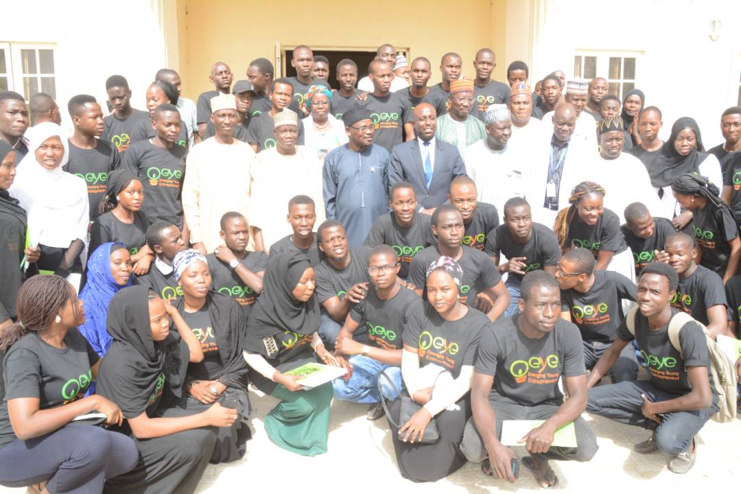 eyeafrica_org's tweet photo. EYE Africa Program for University of Maiduguri kicked off with an inauguration ceremony on Thursday, April 12th, 2018 in the Multipurpose Hall of the Centre for Entrepreneurship and Enterprise Development, in the institution which is located in Borno, Nigeria. #UniMaid #EYE100 https://t.co/PBvSqrvTXh