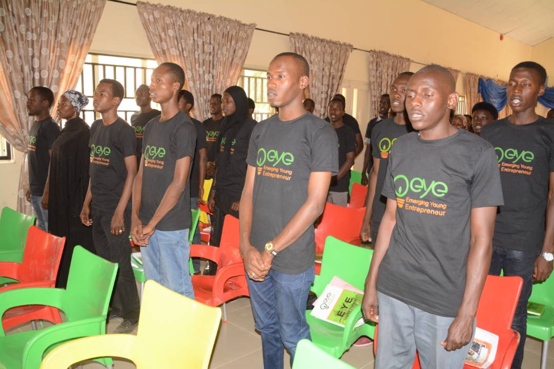 eyeafrica_org's tweet photo. EYE Africa Program for University of Maiduguri kicked off with an inauguration ceremony on Thursday, April 12th, 2018 in the Multipurpose Hall of the Centre for Entrepreneurship and Enterprise Development, in the institution which is located in Borno, Nigeria. #UniMaid #EYE100 https://t.co/PBvSqrvTXh