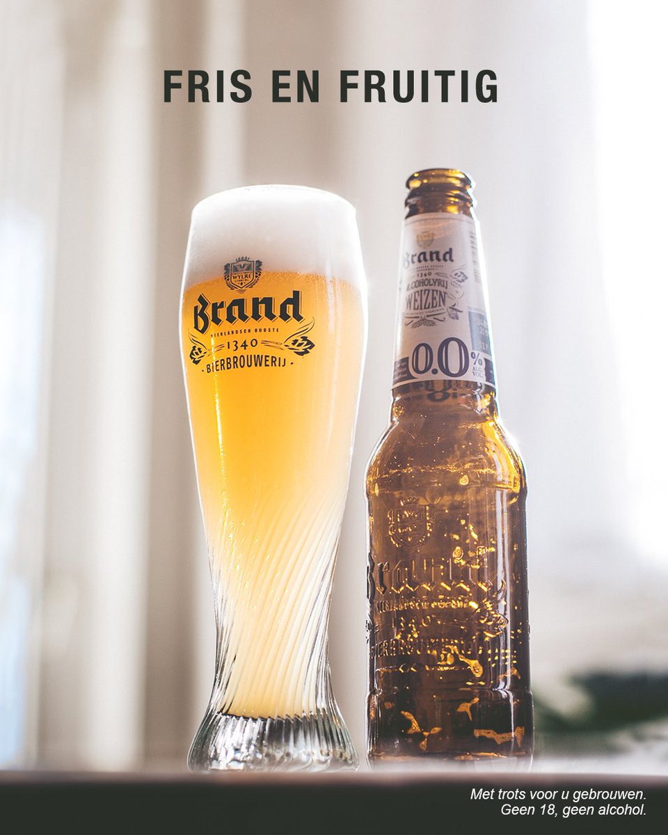 Brand Weizen 0.0 ligt nu in de winkel!