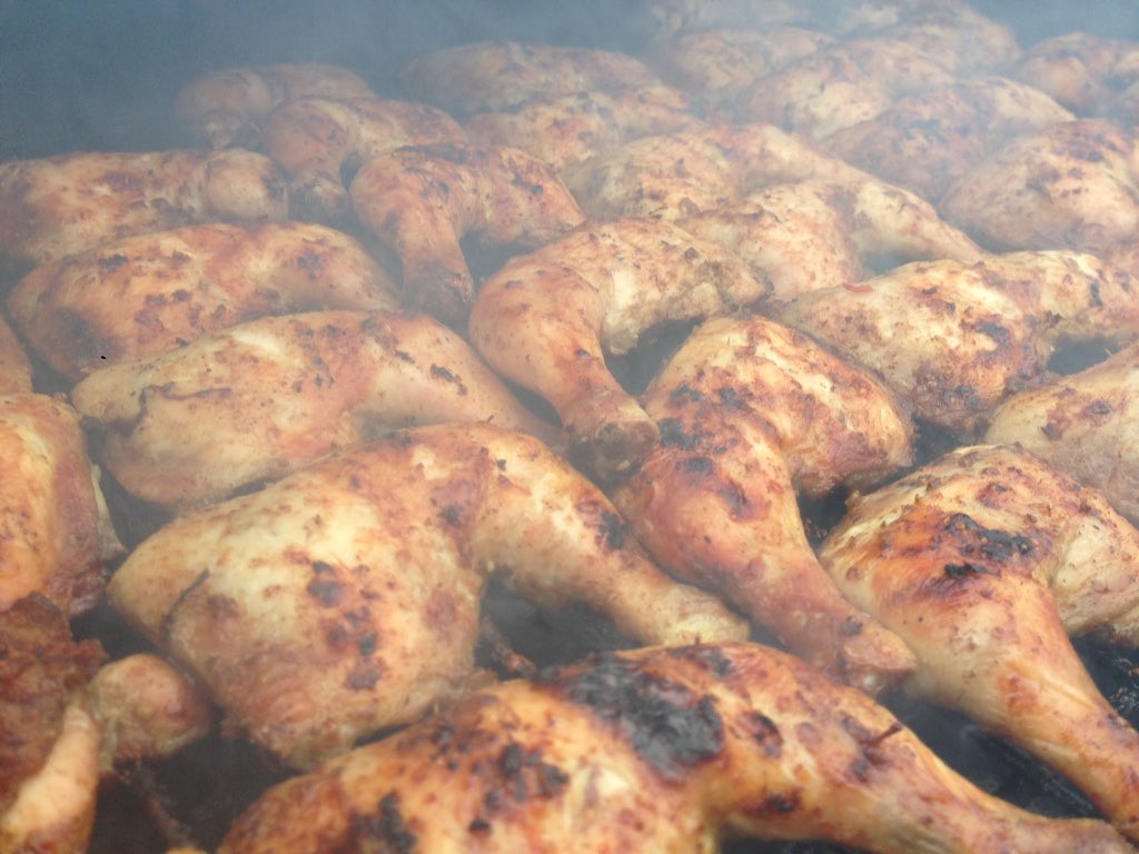 You know what time it is! We got plenty of our special  homemade Jerk chicken &amp; Pork for y'all! If that doesn't take your fancy we got pepper steak, stew chicken, red bream, curry goat &amp; ofcourse our legendary Mac and cheese 🔥