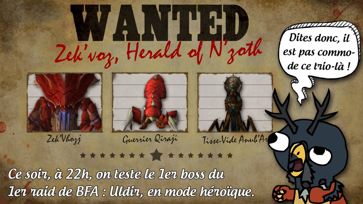 LapiTV's tweet photo. C'est pas le premier test raid de #BFA qui arrive ce soir ?!
A 16h30 c'est #TEAMTRYHARDZ &amp; #RAIDTEST https://t.co/Hjt6kVcFAx
