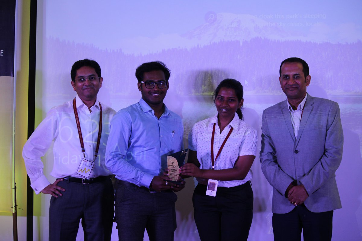 InvestellarSSU's tweet photo. The brain drain "Squiz"  came to an end with Nutan and Komal bagging the first prize and winning the title of "Cerebrum Squeezer"
#Investellar2k18 
#InvestellarSSU https://t.co/joggNX13Rw