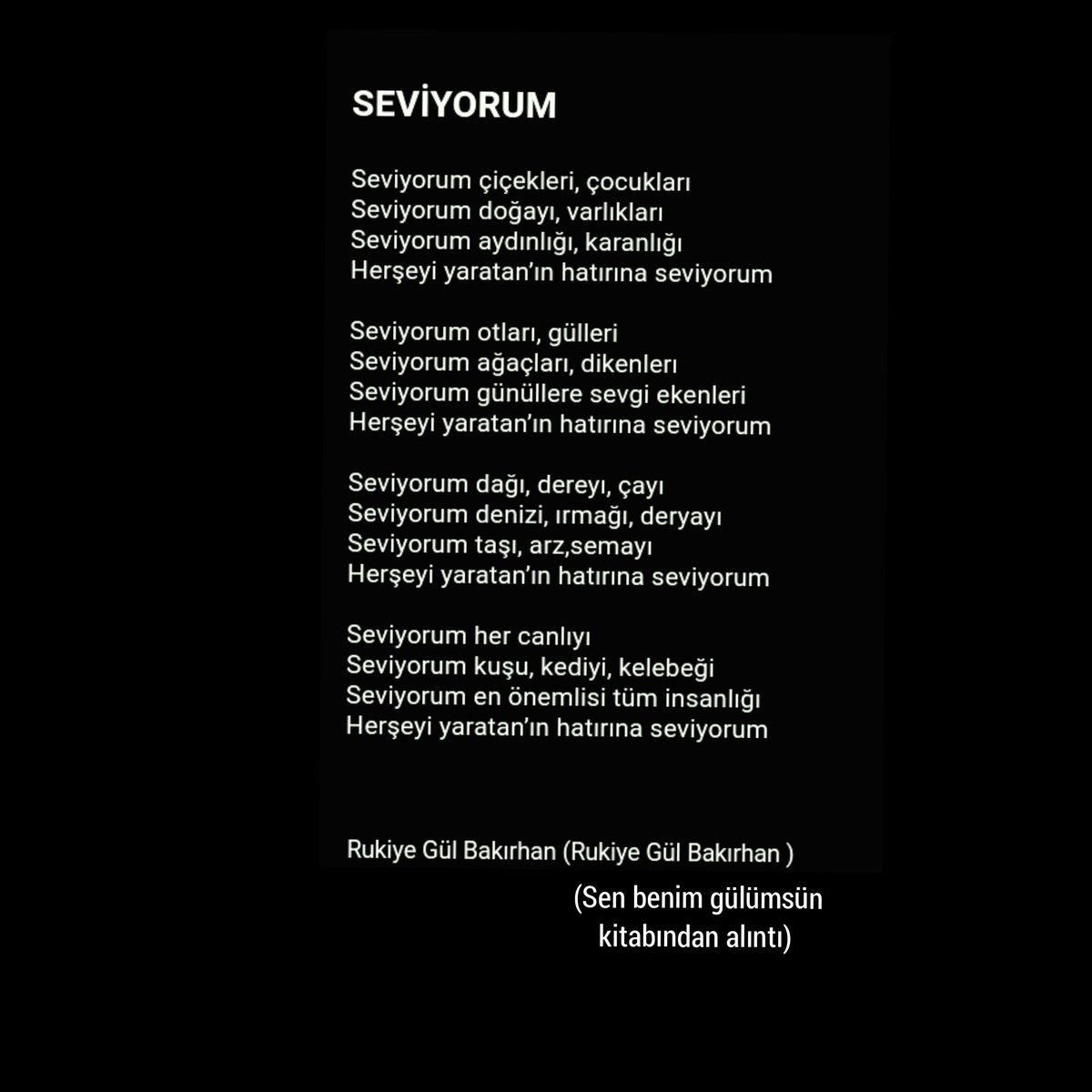 Sitem14877692's tweet photo. #Rukiyegülbakırhan #Rukiyegübakırhanşiirler #Rukiyegülbakırhansözleri #edebiyat #Rukiyegülbakırhankitapları #Sevmek #sevgi #Şiir #şair #book https://t.co/9Z6VA3e81Z