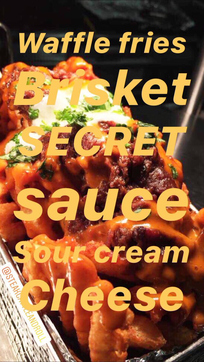 SteakCattleRoll's tweet image. Our waffle fries are available till Sunday night! #firstcomefirstserve 😋✌🏼 #steakcattleandroll #loadedchips #waffle