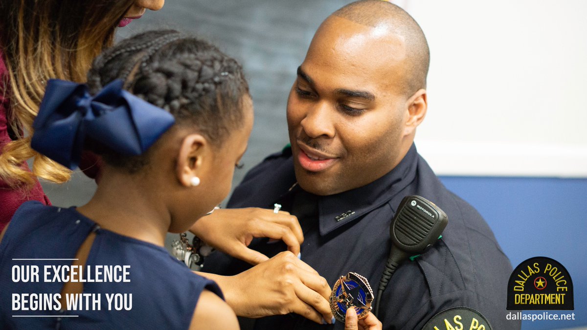 DPDRecruiting's tweet photo. Day 13 of #30Days30Reasons to #JoinDPD: Because our badges are not given, they are earned through hard work and determination. #DPDClass357 https://t.co/VhLOgLT4DQ