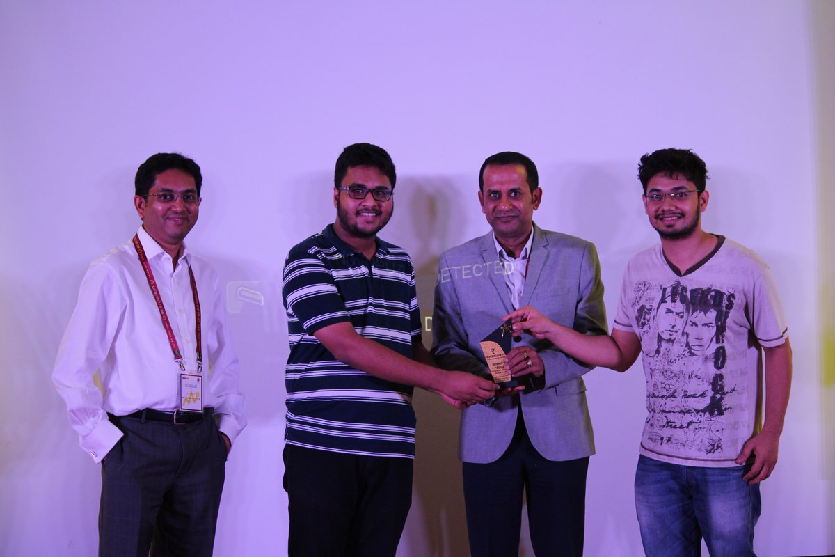 InvestellarSSU's tweet photo. The runners up of "Squiz" were Sachin and Anant from NLUO. https://t.co/hormYzii2o