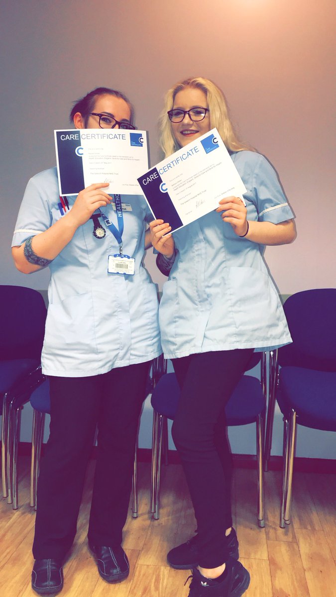 Still super proud of us for completing the care certificate! Time to progress with out career 💪🏼💃🏼❤️ #NHS #Ipswichhospital @IpswichHosp @IHTEducation @rachelgagamay