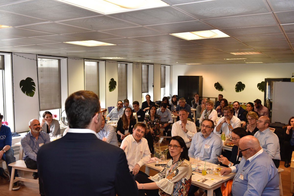 MariePoirier's tweet image. 🔥L’ambiance monte au #startupgame @Tourhebdo @WelcomeCityLab !