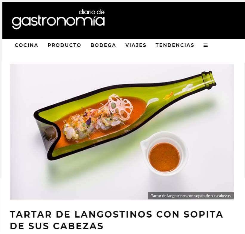 gambanatural's tweet photo. https://t.co/jBATkzJXqG recomienda Gamba Natural  y comparte una receta elaborada con nuestros #langostinos de @LuisArevaloKena, Tartar de langostinos con sopita de sus cabezas. ¡Rica, rica!  #gambanaturalnews

https://t.co/kNclyq0kNw https://t.co/IpyS72lZgJ