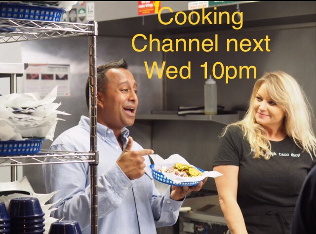 A few months ago Hollywood came to the Duck and they left with an episode of Cheap Eats. The Greenville episode airs on the Cooking Channel next Wednesday the 18th, and you should check it out. We are so excited about this opportunity.
