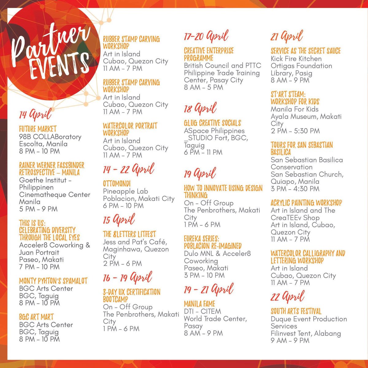 cindycanwrite's tweet photo. I haven’t updated my Twitter for a while but but but! If you’re in the area and nothing to do this Sunday, check the #8LettersLitfest #designweekphilippines https://t.co/rvFX5p6Li2