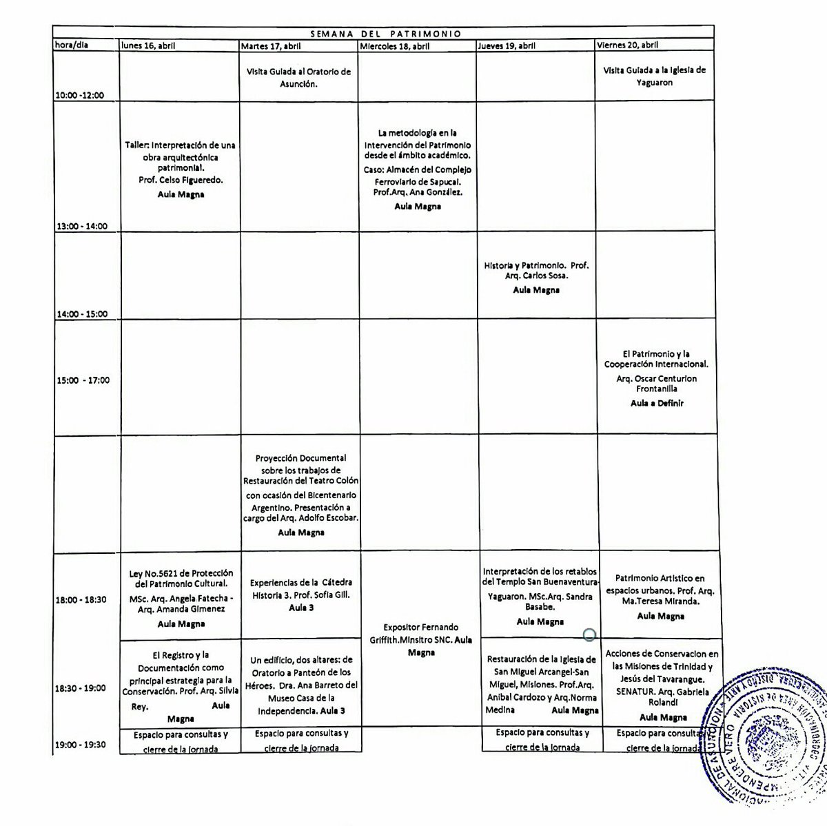 cicop_py's tweet photo. Agenda de actividades https://t.co/t9UDk3gIpn
