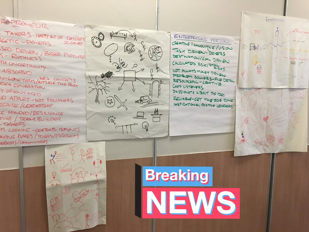Day one of #CDCBOOST talking through entrepreneurial and enterprising skills <a href="/NEEALtweets/">North East Enterprise Agency</a>