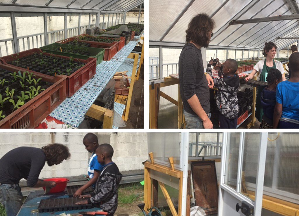 Mercredi 11 avril, les #enfants du quartier Chanzy ont profité du beau temps pour aller jardiner à  la #pépinière de Chanzy située sur le toit d’un #PosteSource d’@enedis_Paris  🌿🌳🌲 #Vegetalisation #VilleRespirable <a href="/Paris/">Paris</a> <a href="/Mairiedu11/">Mairie du 11e</a> <a href="/pepins_prod/">Pépins Production</a>