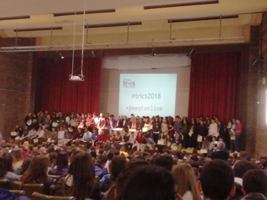 EscudeFont's tweet photo. #trics2018 TdR per un escenari més gran? https://t.co/6nNjeHbPC4