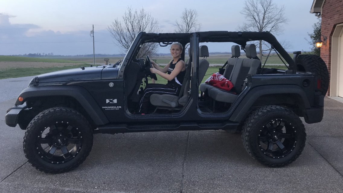 danny_sit's tweet photo. Brooke says the jeep is hers since she is now 16. 😳 https://t.co/sARU8uhfEV