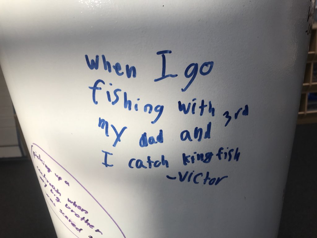 MrsCarterReads's tweet photo. #walkerthinks about being brave! https://t.co/Y71J1NyleE