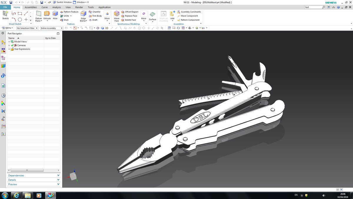 DeepSohelia's tweet photo. My CAD coursework's advancing along nicely! https://t.co/pMbgkulK5j