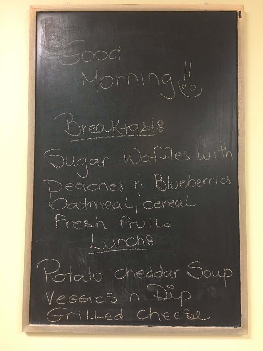 BeaumontTVDSB's tweet photo. Day three menu. #timscamp2018 #lockespride https://t.co/z8DXcHR75S