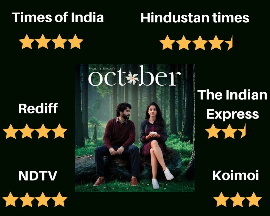 wamhindi's tweet photo. #octoberfirstlook #October #octobertrailer #octobertheme #VarunDhawan #hotelmanagement #shoojitsircar #OctoberWeekend #love #OctoberReview https://t.co/rp6qWfpuSN
