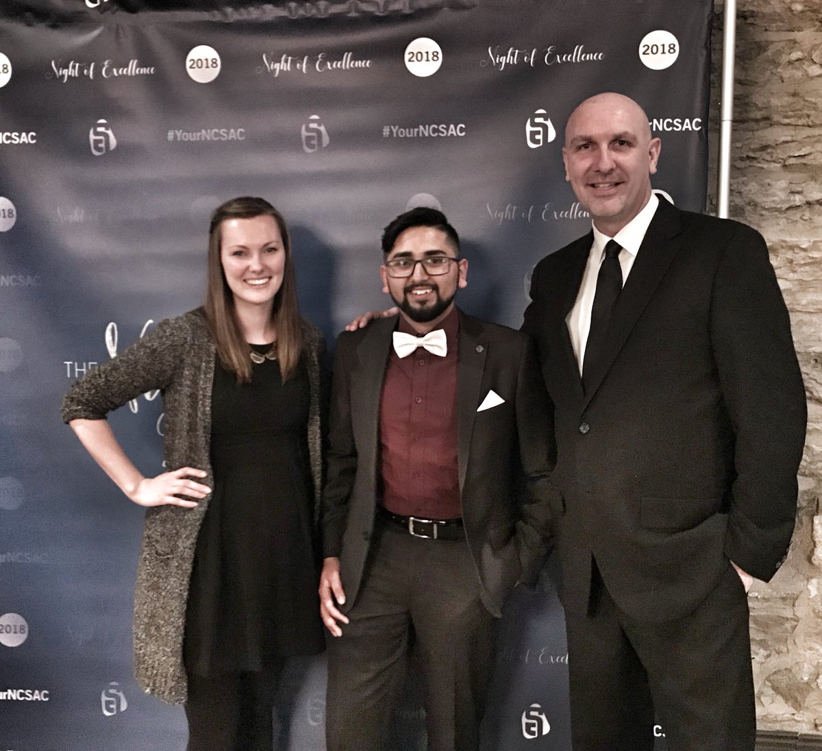 redfrogsca's tweet photo. Met up with the legendary @Sifu_Sufi during the #NightOfExcellence banquet! This guy is a legend, a great friend and a ninja when it comes to his bow ties! So much respect! #froglove #niagaracollege https://t.co/jqww1zgKwb