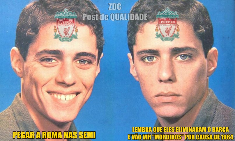 zonadeclubismo's tweet photo. Esse Liverpool x Roma hein.
-AdmMineiro
#SorteioNoEI #UCL https://t.co/nEzbwEjvKT