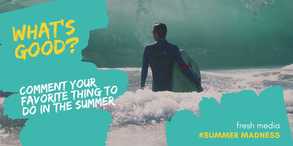 Trying to find new cool ideas to do in the summer, help out by leaving a comment down below